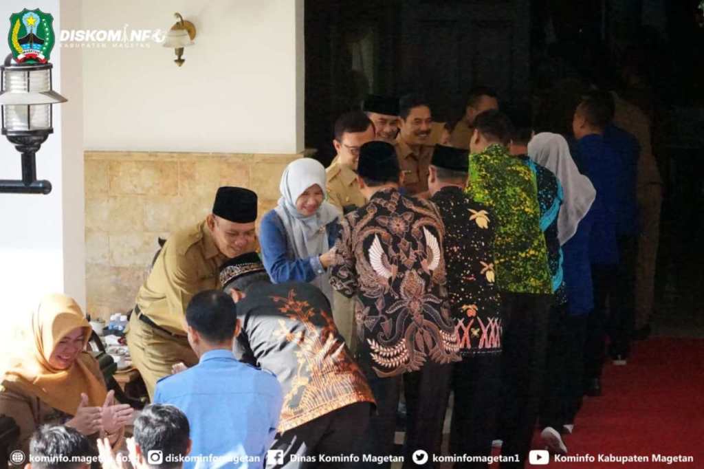 HARI PERTAMA MASUK KERJA, PJ BUPATI MAGETAN GELAR HALAL BI HALAL – Dinas Komunikasi dan Informatika Kab.&nbsp;Magetan
