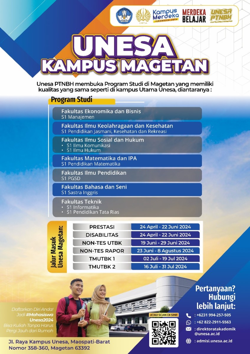 UNESA KAMPUS MAGETAN – Dinas Komunikasi dan Informatika Kab.&nbsp;Magetan