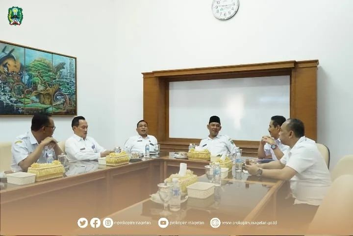 Pj Bupati Magetan Ikuti Sosialisasi Sub Nasional Rencana Operasional Indonesia’s FOLU Net Sink 2030 Provinsi Jawa Timur