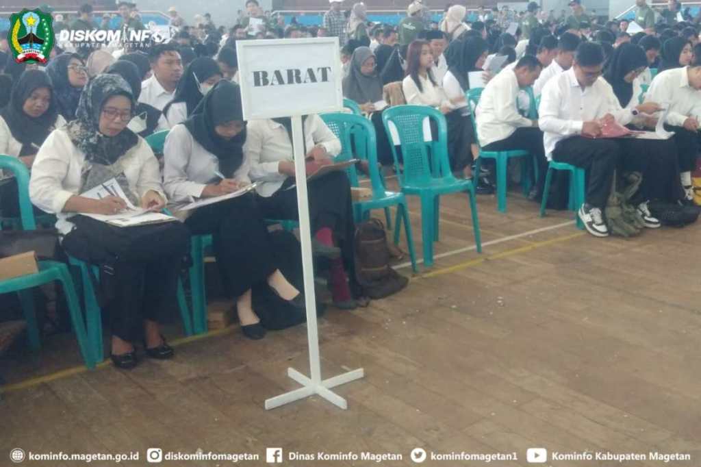 Ribuan Peserta Ikuti Tes Calon PPS Se Magetan – Dinas Komunikasi dan Informatika Kab. Magetan