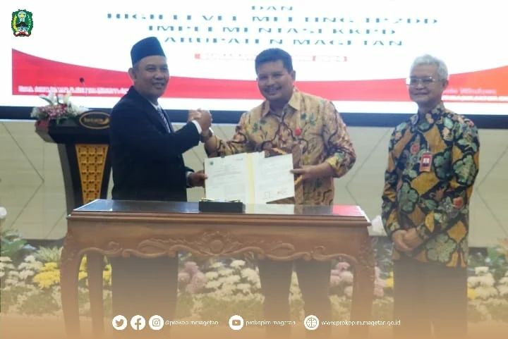 PENANDATANGANAN MOU PEMKAB MAGETAN DENGAN PT. BANK JATIM Tbk – Dinas Komunikasi dan Informatika Kab. Magetan