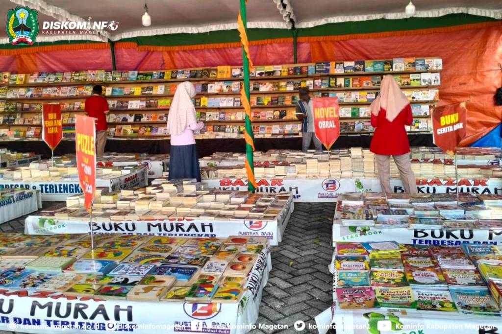 Dinas Kearsipan dan Perpustakaan Magetan Gelar Bazar Buku Murah – Dinas Komunikasi dan Informatika Kab.&nbsp;Magetan