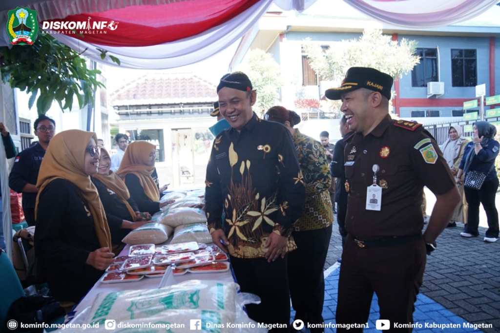 Bazar Murah dalam Rangka Bhakti Adhyaksa Ke 64 – Dinas Komunikasi dan Informatika Kab. Magetan