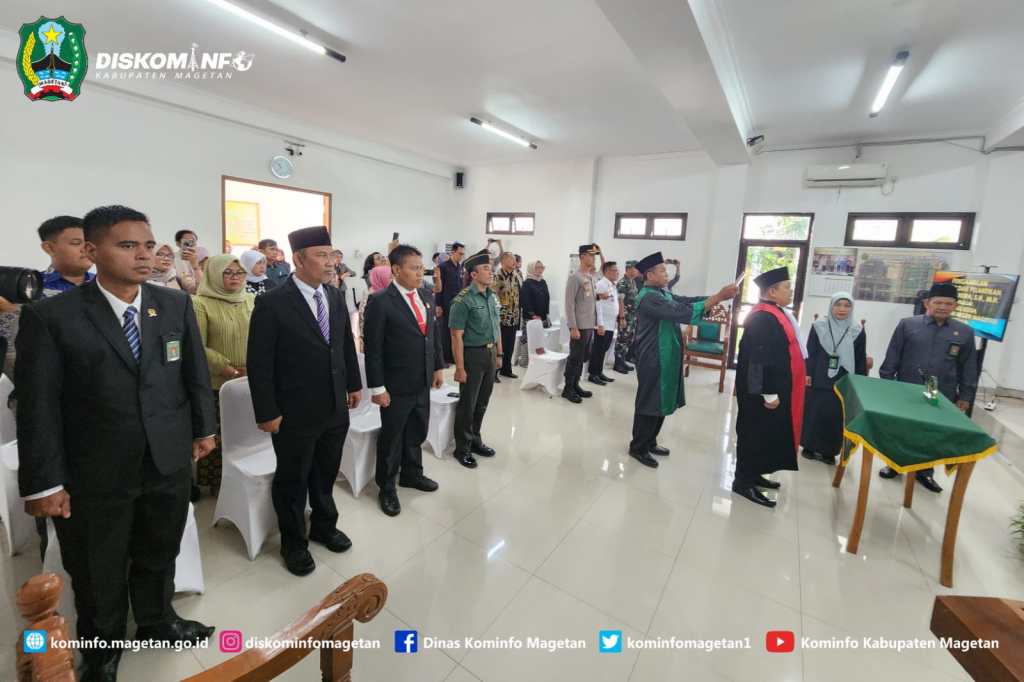 RINTIS CANDRA, RESMI JABAT WAKIL KETUA PENGADILAN NEGERI MAGETAN – Dinas Komunikasi dan Informatika Kab. Magetan