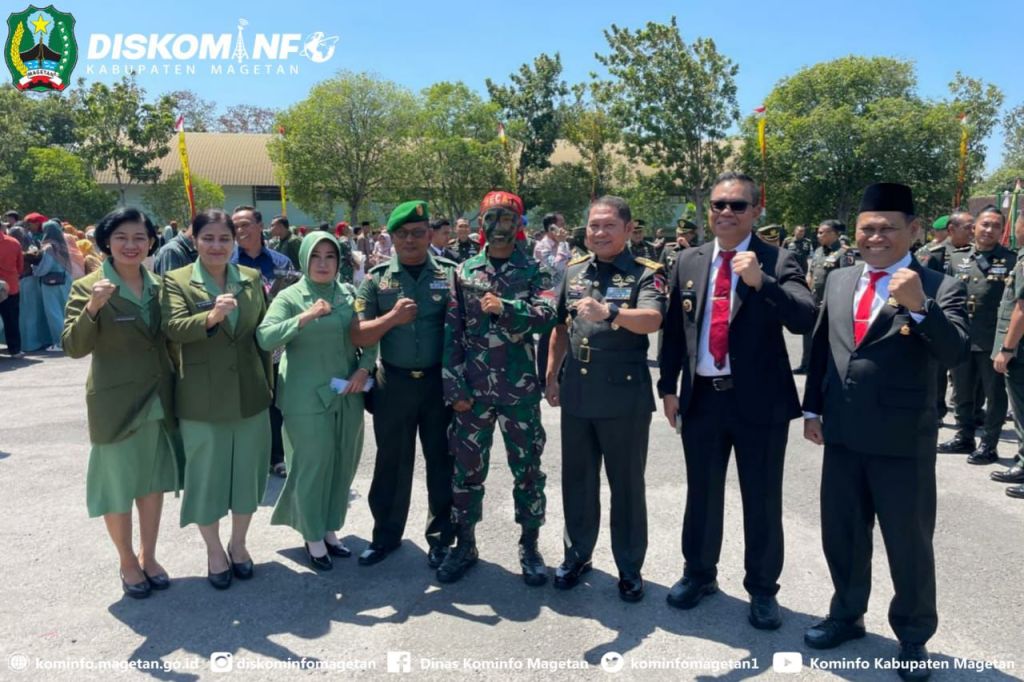 Upacara Penutupan Program Studi Pendidikan Pertama Tamtama TNI AD Gelombang I Tahun 2024. – Dinas Komunikasi dan Informatika Kab. Magetan