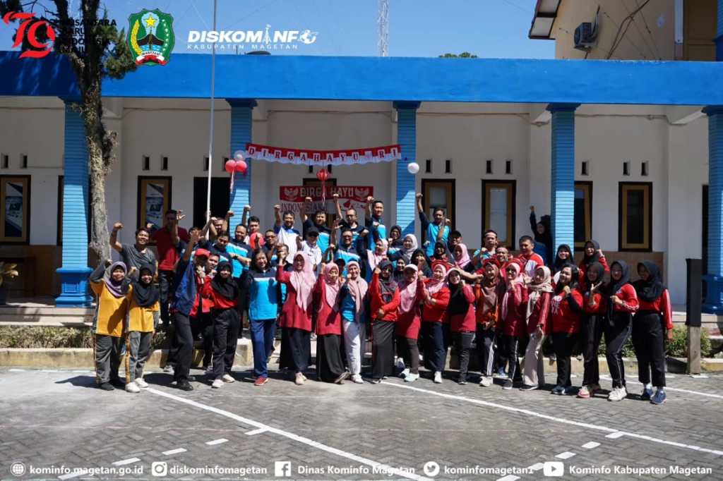 Seru, Lomba Permainan Rakyat Diskominfo Lawan Perkim, Pupuk Nasionalisme dalam Balutan Perlombaan – Dinas Komunikasi dan Informatika Kab. Magetan