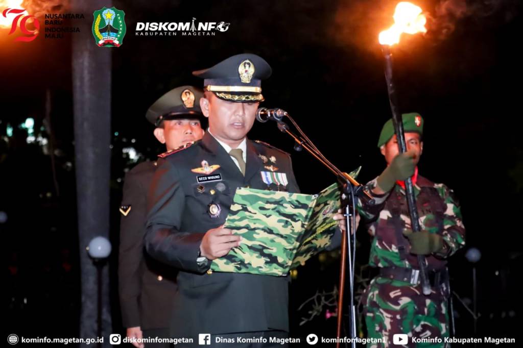 APEL KEHORMATAN DAN RENUNGAN SUCI UNTUK ARWAH PARA PAHLAWAN – Dinas Komunikasi dan Informatika Kab. Magetan