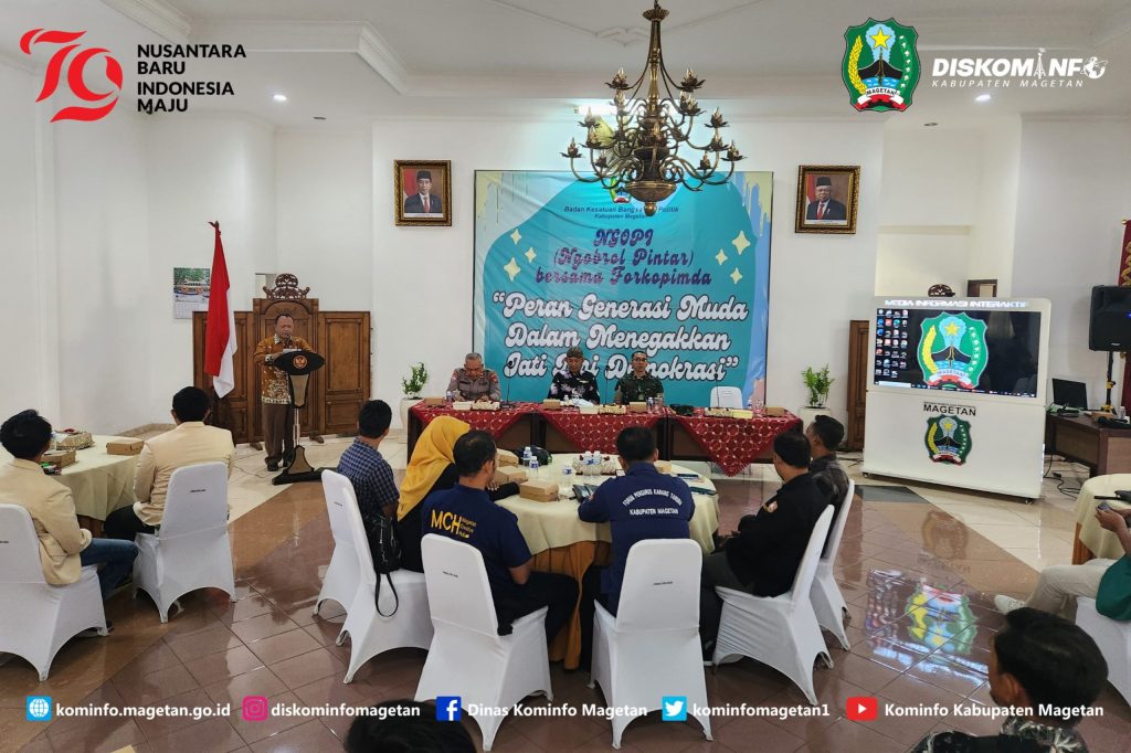 Tumbuhkan Jati Diri Demokrasi Generasi Muda Lewat “NGOPI” – Dinas Komunikasi dan Informatika Kab. Magetan