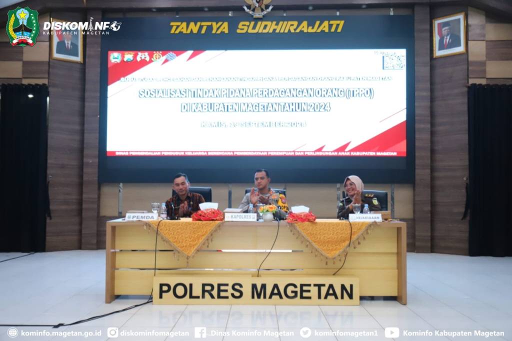 Polres Magetan Bersama Dinas PPKBPP dan PA Gelar Sosialisasi Tindak Pidana Perdagangan Orang (TPPO) – Dinas Komunikasi dan Informatika Kab.&nbsp;Magetan