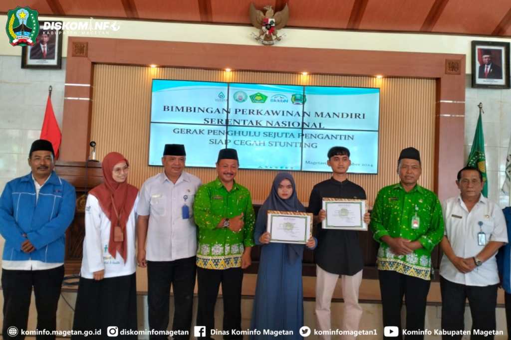 Gerak Penghulu dan Calon Pengantin Siap Cegah Stunting Lewat Bimbingan Perkawinan Serentak Nasional – Dinas Komunikasi dan Informatika Kab. Magetan